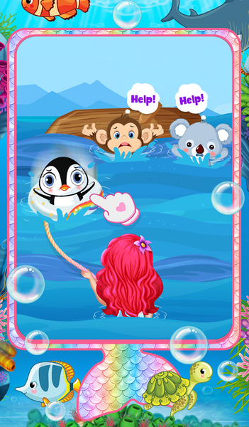Baby Princess Mermaid Phone - Gameplay image of android game