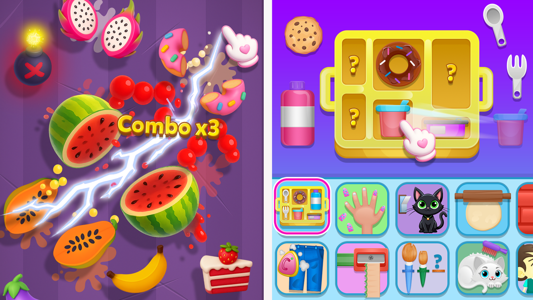 Fun Games: Tap, Pop & Merge - عکس بازی موبایلی اندروید