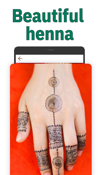 Mehandi Design Offline Henna - Image screenshot of android app