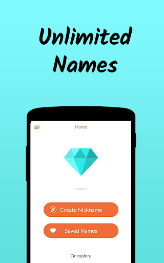 Nickname Fire: Nickfinder App - Image screenshot of android app