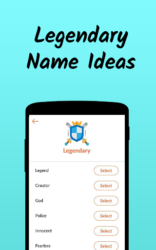 Nickname Fire: Nickfinder App - Image screenshot of android app