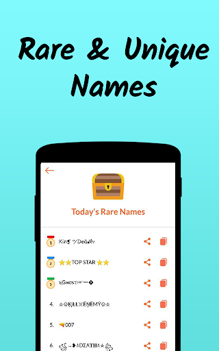 Nickname Fire: Nickfinder App - Image screenshot of android app