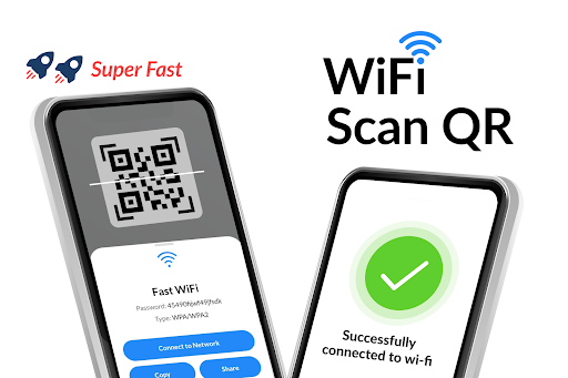 WiFi Scan QR Code Scanner - Image screenshot of android app