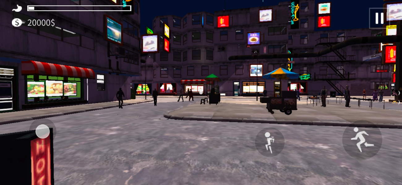 Urban Cafe Simulator - Gameplay image of android game