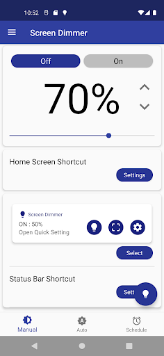 Auto Screen Dimmer - Image screenshot of android app