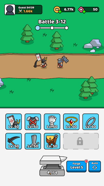 Forge Master - عکس بازی موبایلی اندروید