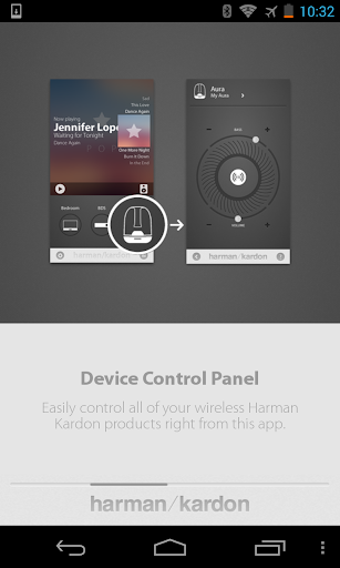 Harman Kardon Remote - Image screenshot of android app