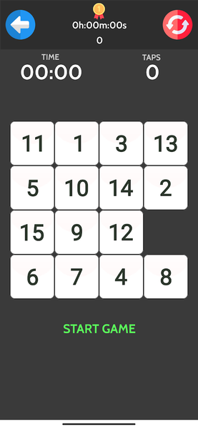 ۱۵ Puzzle - Fifteen - عکس برنامه موبایلی اندروید