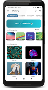WallsPy - 4K & HD Wallpapers - Image screenshot of android app