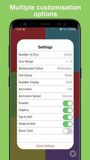 Dice Roller! - عکس برنامه موبایلی اندروید