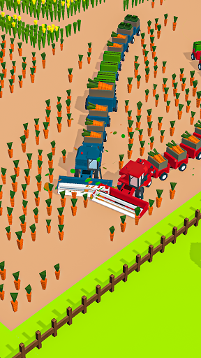 Harvest.io – 3D Farming Arcade - Gameplay image of android game