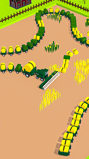 Harvest.io – 3D Farming Arcade - Gameplay image of android game