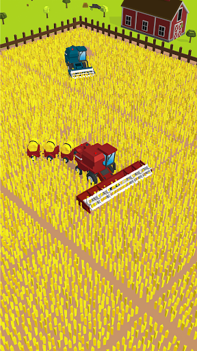 Harvest.io – 3D Farming Arcade - Gameplay image of android game