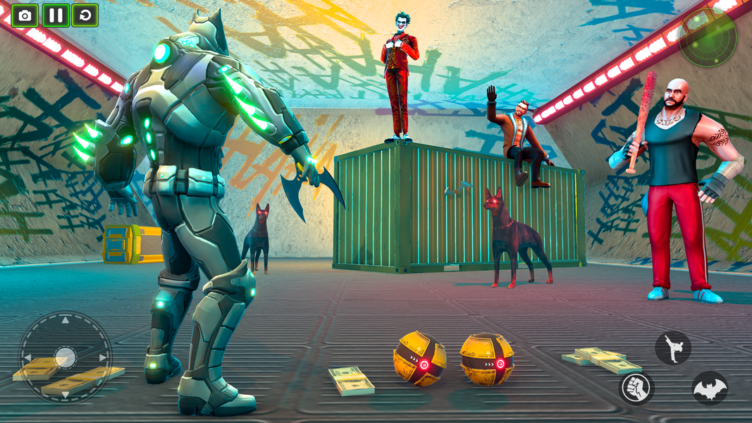 Bat Robot Man Game: Robot Game - عکس بازی موبایلی اندروید