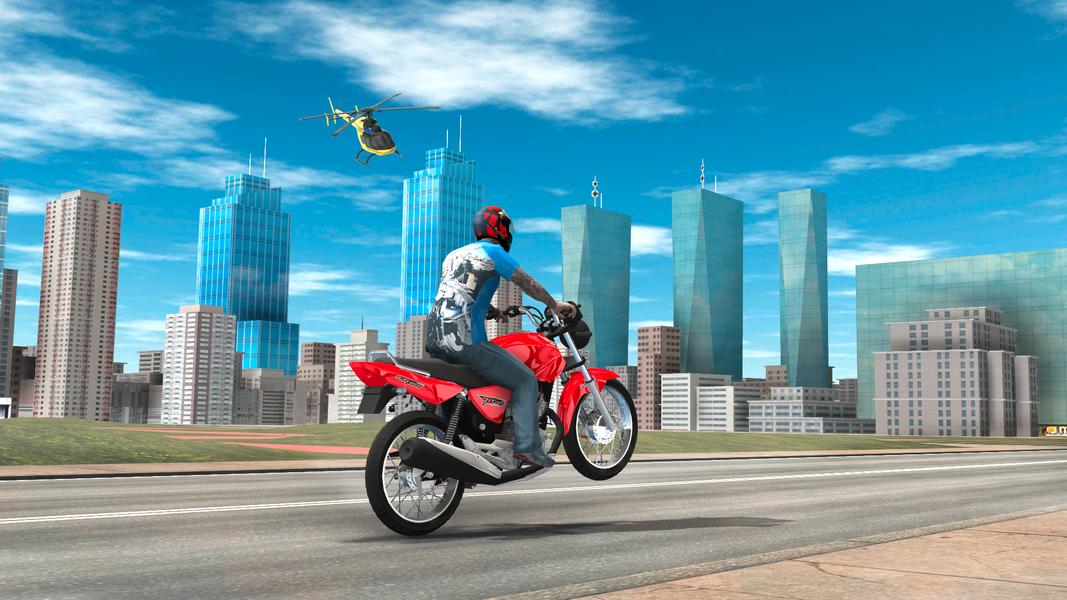 Grau brazilian MX wheelie bike - Gameplay image of android game