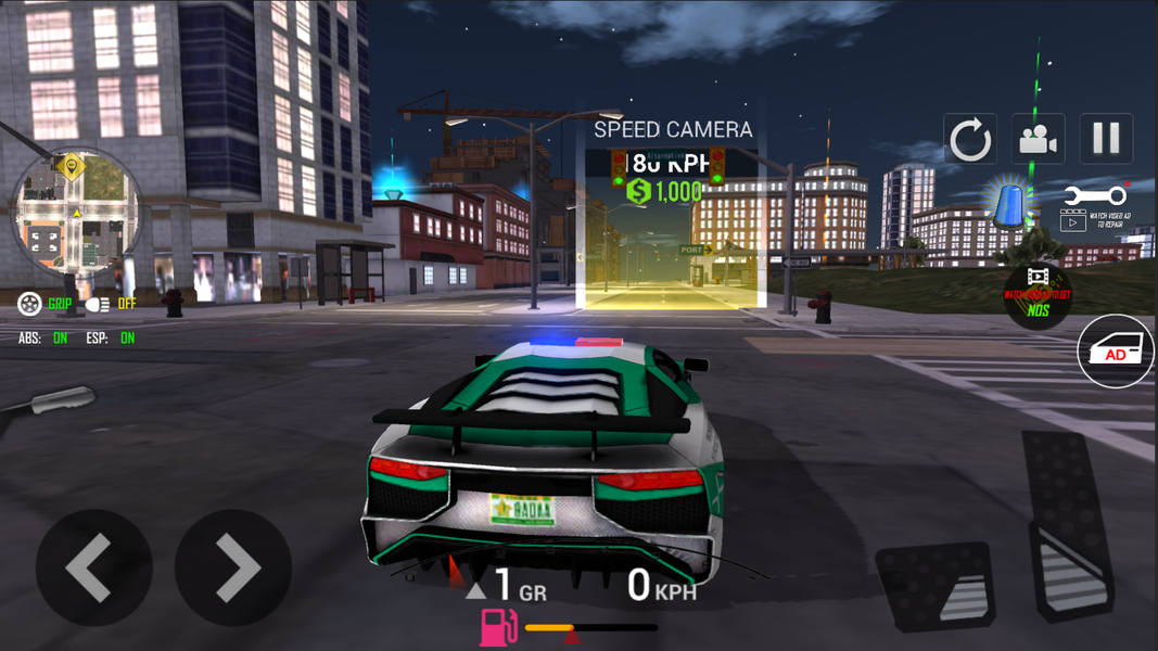 US Police Cop Car Sim ۳D Game - عکس بازی موبایلی اندروید