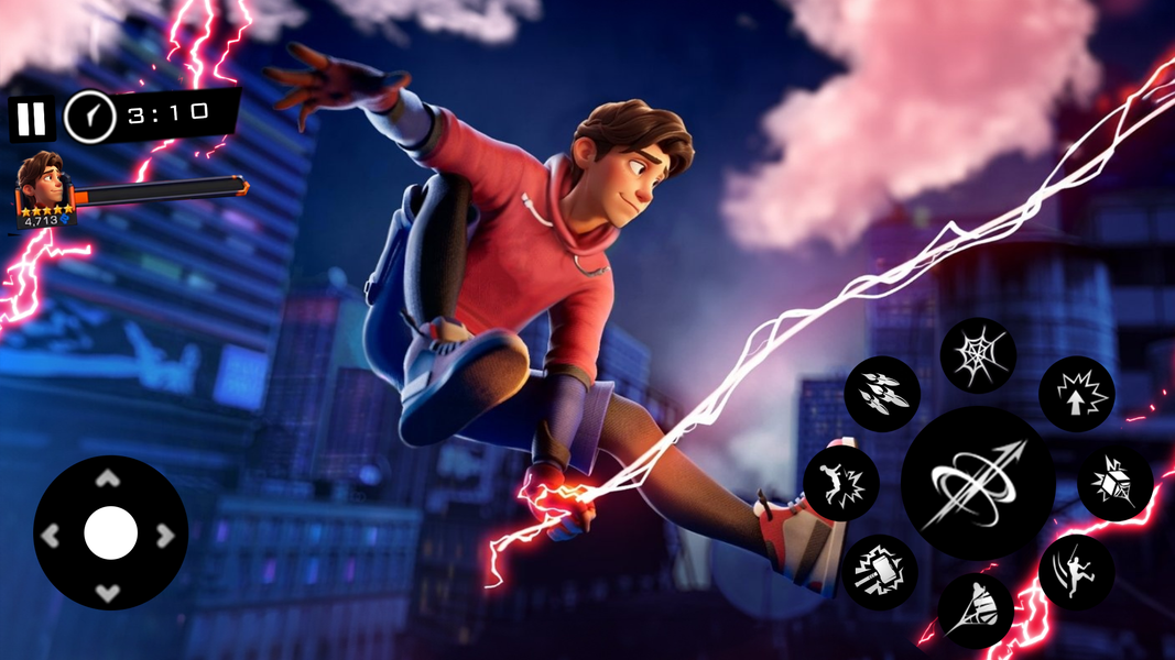 Spider Boy : Rope Hero Games - عکس بازی موبایلی اندروید