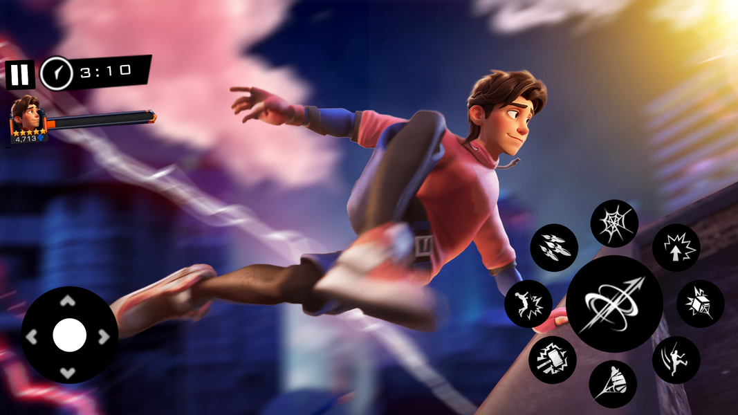 Spider Boy : Rope Hero Games - عکس بازی موبایلی اندروید