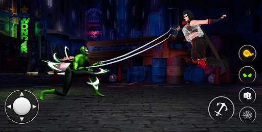 Spider Rope Hero Fighting Game - Image screenshot of android app