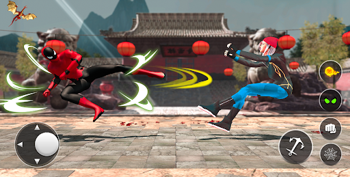 Spider Rope Hero Fighting Game - Image screenshot of android app