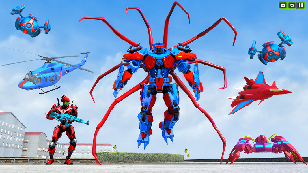 Spider Robot Game: Spider Hero - عکس بازی موبایلی اندروید