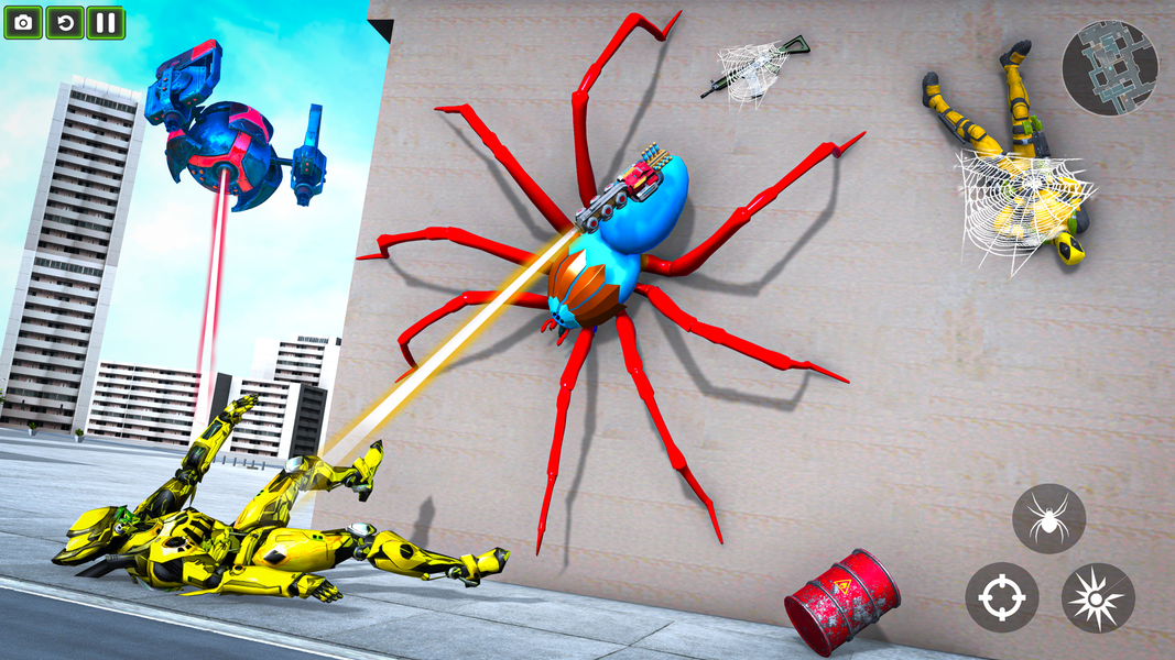 Spider Robot Game: Spider Hero - عکس بازی موبایلی اندروید