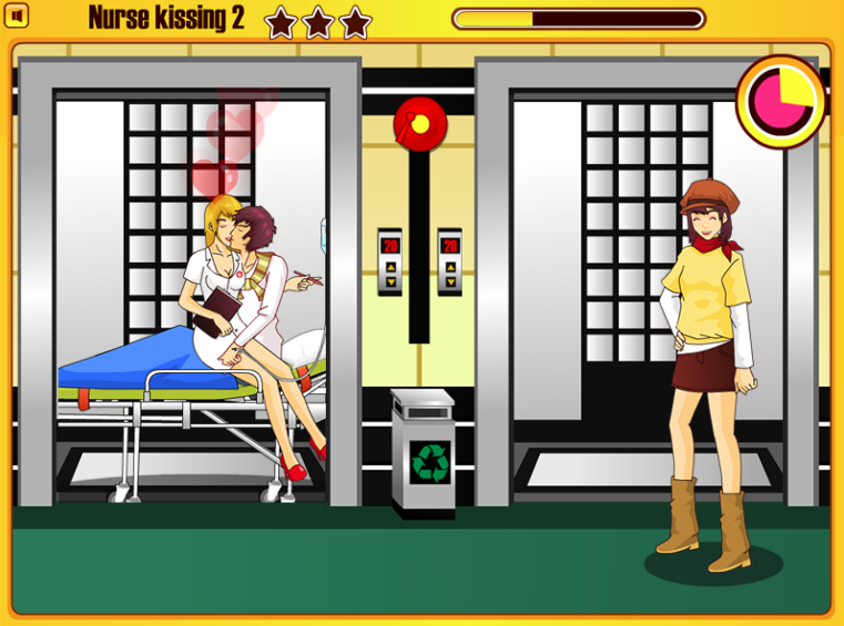 Nurse Kissing Games for Girls - عکس بازی موبایلی اندروید