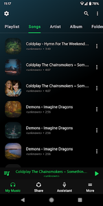Music Player - Hash Player - Image screenshot of android app