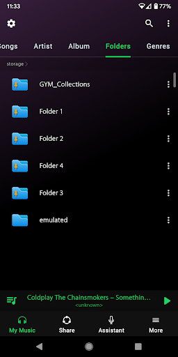 Music Player – پخش کنندهی موسیقی - عکس برنامه موبایلی اندروید