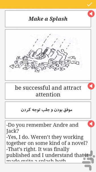 101 American English Idioms - Image screenshot of android app