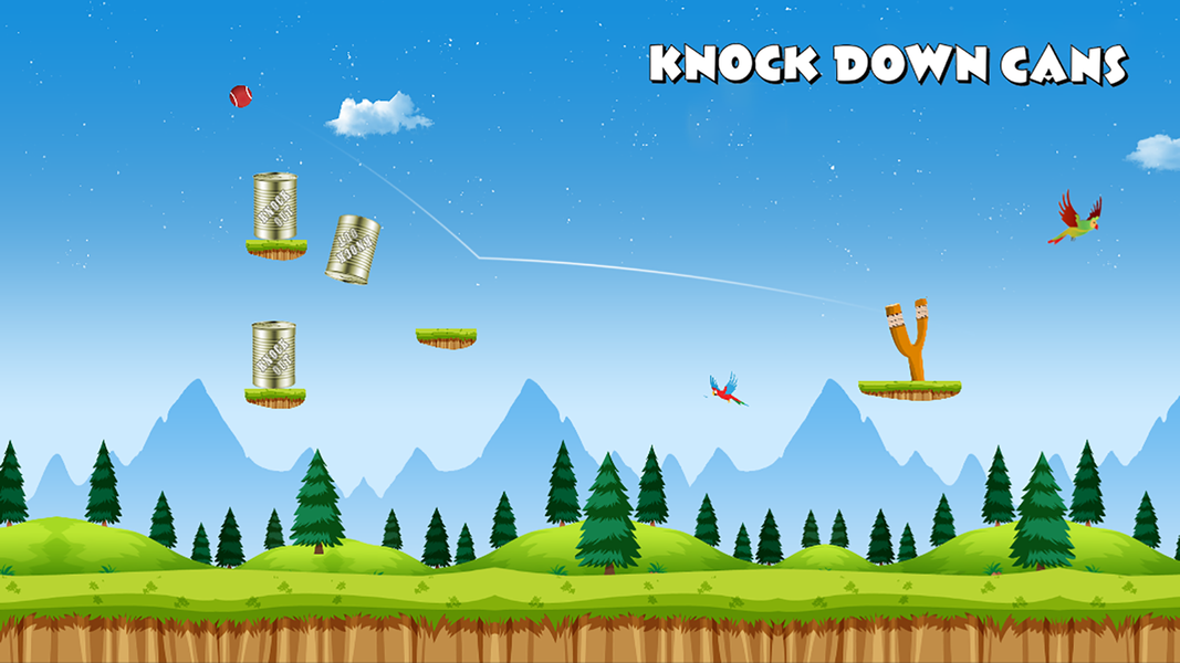 Hit Tin Boom Swipe Slingshot - عکس بازی موبایلی اندروید