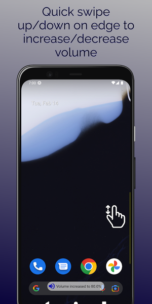 Easy Slider - Edge Gestures - عکس برنامه موبایلی اندروید