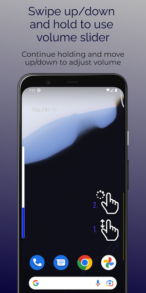 Easy Slider - Edge Gestures - عکس برنامه موبایلی اندروید