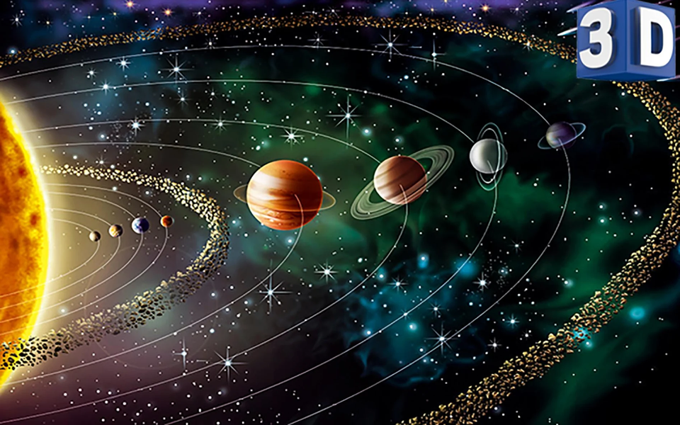 Solar System ۳D Interactive - عکس برنامه موبایلی اندروید