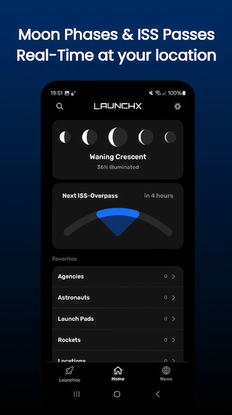 LaunchX - Space Launch Tracker - عکس برنامه موبایلی اندروید