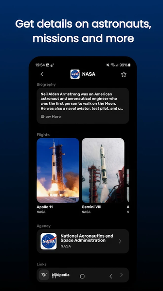 LaunchX - Space Launch Tracker - عکس برنامه موبایلی اندروید