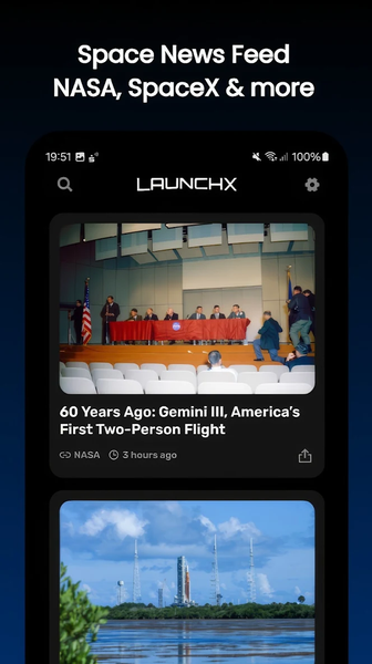LaunchX - Space Launch Tracker - عکس برنامه موبایلی اندروید