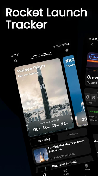 LaunchX - Space Launch Tracker - عکس برنامه موبایلی اندروید