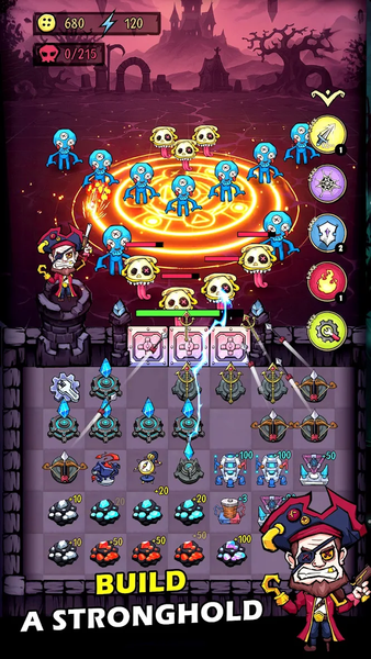 Haunted Defense War Battle - Gameplay image of android game
