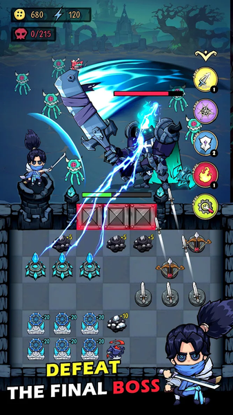 Haunted Defense War Battle - عکس بازی موبایلی اندروید