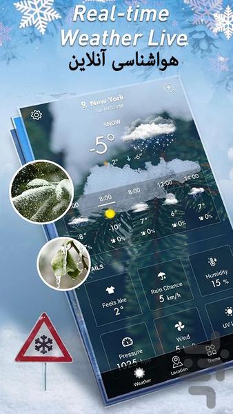 هواشناسی🔰 - عکس برنامه موبایلی اندروید