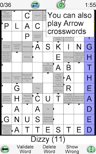 Crossword Unlimited - عکس بازی موبایلی اندروید