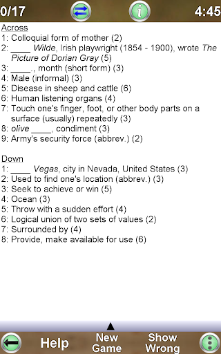 Crossword Unlimited - عکس بازی موبایلی اندروید