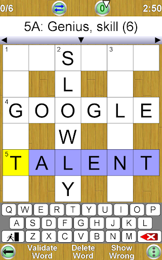 Crossword Unlimited - عکس بازی موبایلی اندروید