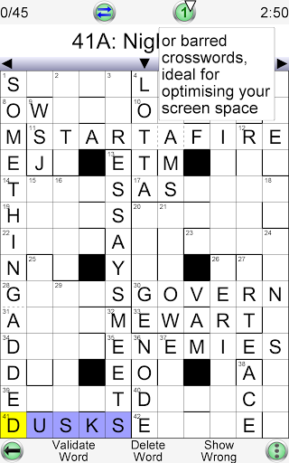 Crossword Unlimited - عکس بازی موبایلی اندروید