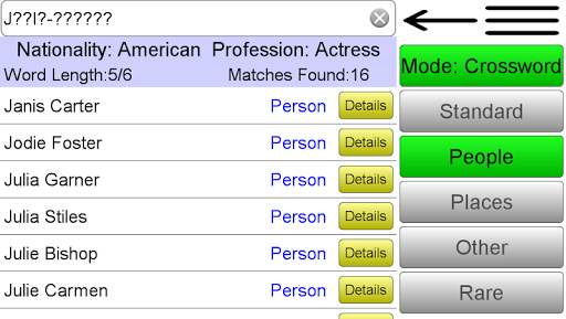 Crossword Solver - عکس بازی موبایلی اندروید