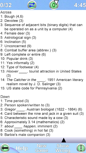 Arrow Crossword - Gameplay image of android game