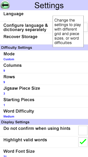 Jigsaw Crossword - عکس بازی موبایلی اندروید