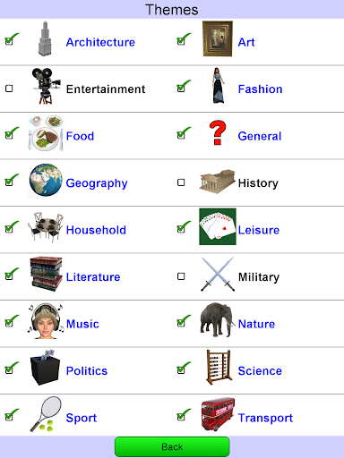 Pic Quiz - Gameplay image of android game