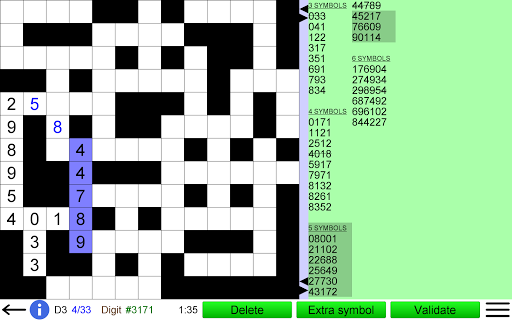 Number Fit Puzzle - Gameplay image of android game